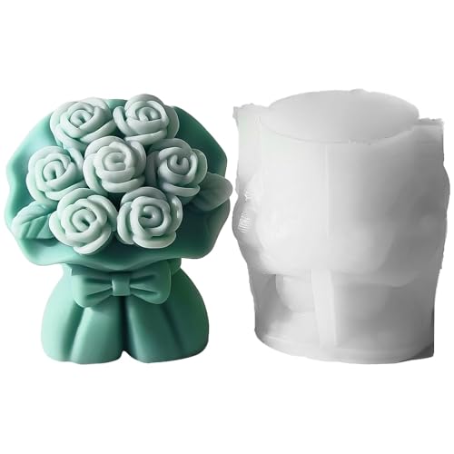 Schleierblumenformen Blumenstrauß, Blumenstrauß, Blumenstrauß | Gießform 3D Blumenstraußform von Générique