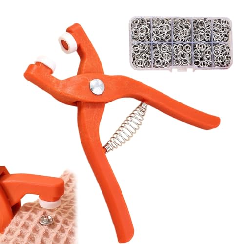 Snap Fastener Tool, Snap Fastener Kit, Snap Fastener Kit, Fastener Pliers Set, Sewing Fastener Tool, Snap Tool Kit, Heavy-Duty Snap Fastener Tool Kit with Ergonomic Grip for Sewing and Crafting von Générique