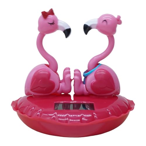 Solar-Tanz-Flamingo, Flamingo | Faucet Board Wacky Head Toys-Valentine's Day Faternaturation Board Department, Tischdekoration für von Générique