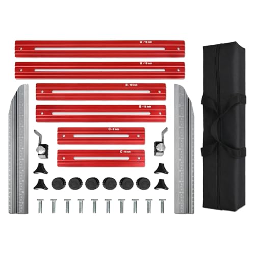 Stair Tread Template, Stair Tread Jig, Measuring Stairs Tool, Stairs Template Tool, Sturdy Tread Template Tool for Accurate Measuring and Layout of Stair Treads, Shelves, Drywall, and Noten von Générique