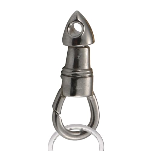 Swivel Snap Hook, Halskette mit Verschluss, Edelstahl, drehbar, Haken, Haken, Metall, Haken, Haken, Kette, Anhänger, Buckle von Générique