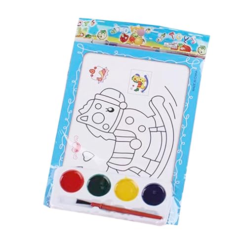 Wassermalfarbe für Malvorlagen auf Wasserbasis, Aquarellpapier Block – kreative Wassermalkarten, pädagogische Wassermalerei, für Jahr-Party-Zubehör Wassermalfarbe für Malvorlagen auf Wasserbasis, Aquarellpapier Block – kreative Wassermalkarten, pädagogische Wassermalerei, für Jahr-Party-Zubehör von Générique