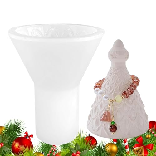 Weihnachtsformen für Kerzen, Silikonform für Weihnachtsbaum, Silikonformen für Gipsformen | Seifenformen, Kerzenherstellungsbedarf, Epoxidharz Weihnachtsformen, von Générique