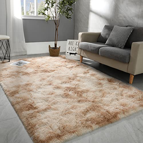10,2 x 15,2 cm großer, weicher, flauschiger Teppich, modern, batikfarben, für Wohnzimmer, Schlafzimmer, Kinderzimmer, Heimdekoration, gemütlicher flauschiger Teppich für den Innenbereich 10,2 x 15,2 cm großer, weicher, flauschiger Teppich, modern, batikfarben, für Wohnzimmer, Schlafzimmer, Kinderzimmer, Heimdekoration, gemütlicher flauschiger Teppich für den Innenbereich von Generisch