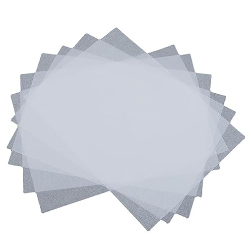 100 Blatt durchscheinendes Transparentpapier zum Zeichnen, Kalligraphie-Malen Basteltisch Klappbar (White, One Size) von Generisch