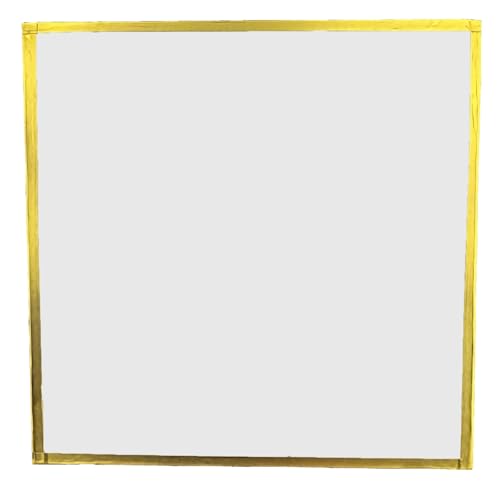 10er-Pack Künstlerunterschriftenkarten mit goldfarben/silbernen Rändern, blanko für Autogramme, ideal für Anime-Fans, Cosplay und Konventionen von Generisch