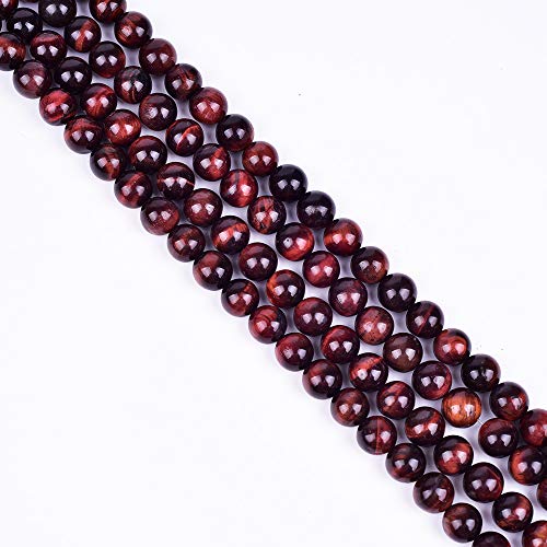 12 mm große Natursteinperlen, rotes Tigerauge, Edelsteine, runde lose Perlen für DIY-Schmuckherstellung, Halbedelsteinperlen für DIY-Armbänder, 38,1 cm, voller Strang 12 mm große Natursteinperlen, rotes Tigerauge, Edelsteine, runde lose Perlen für DIY-Schmuckherstellung, Halbedelsteinperlen für DIY-Armbänder, 38,1 cm, voller Strang von Generisch