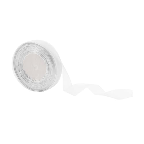 2,5 cm transparentes Band, 20 Chiffonbänder, Geschenkband, Kuchenstrauß, heiliges Geschenkband, geeignet für Geschenkverpackung, Blumenstrauß, Hochzeit, Basteln, BJN733 (E, A) von Generisch