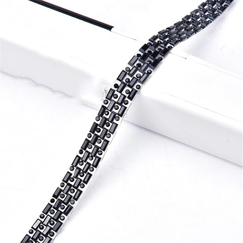 2 Meter Hot Fix Glas Diamant Band Selbstklebend Strass Trim Mesh Band Strass Streifen Jet 1 cm Breite zum Aufbügeln - 2 Meter von Generisch