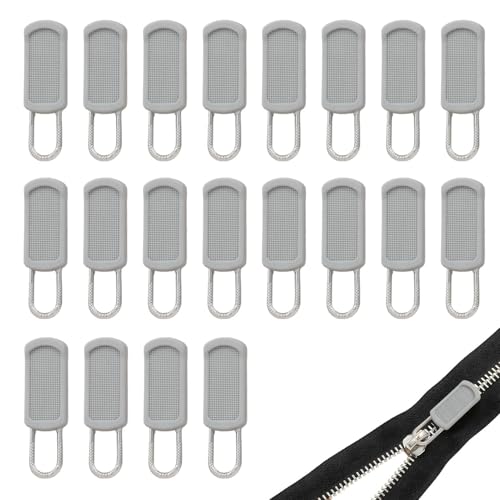 20 Stück Koffer | Geldbörse Reißverschluss Pull Ersatz Kit | Koffer Zipper Pulls | Broken Zipper Pull Fixer | Griff Ersatz für Kleidung Boost Taschen Zelte von Generisch