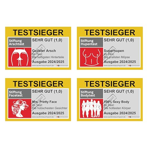 240x Männer Testsieger Malle Sticker Set/Malle Aufkleber Set/Festival Sticker/Party Sticker/Sauf Sticker/Mallorca/Festival/JGA/Oktoberfest Sticker (5,5 x 8,5, 240, stück) von Generisch