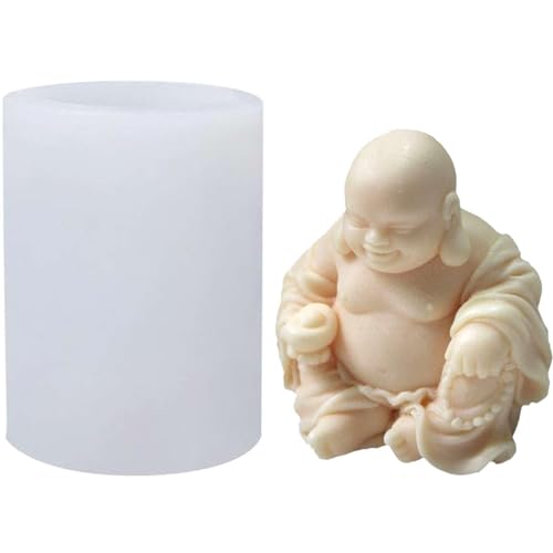 3 D Buddha-Silikonformen, Buddha-Design-Kerzenform | -Bastelformen Zur Herstellung Von Aromatherapie-Kerzen, Kuchen, Seifen von Generisch