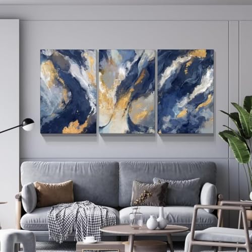 3 Pack DIY 5D Diamond Painting Kit,3 Teilig Diamond Painting Bilder Erwachsene Diamant Stickerei Malerei Crystal Strass Kunsthandwerk für Haus Home Wand Dekor Abstrakte Wolke Square 120x60cm Y3775 von Generisch