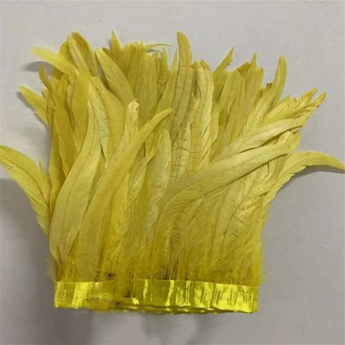 30–35 cm, Schwanzfedern, 10 m, Kleid, DIY-Zubehör für Bastelarbeiten, Band, 25–30 cm, Gelb, 30–35 cm 30–35 cm, Schwanzfedern, 10 m, Kleid, DIY-Zubehör für Bastelarbeiten, Band, 25–30 cm, Gelb, 30–35 cm von Generisch