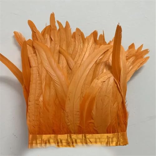 30–35 cm, Schwanzfedern, 10 m, Kleid, DIY-Zubehör für Bastelarbeiten, Band, 25–30 cm, Orange, 30–35 cm 30–35 cm, Schwanzfedern, 10 m, Kleid, DIY-Zubehör für Bastelarbeiten, Band, 25–30 cm, Orange, 30–35 cm von Generisch