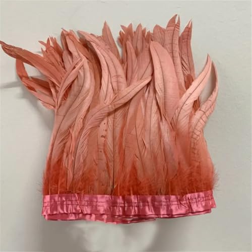 30–35 cm, Schwanzfedern, 10 m, Kleid, DIY-Zubehör für Bastelarbeiten, Band 25–30 cm, Wassermelonenrot, 30–35 cm 30–35 cm, Schwanzfedern, 10 m, Kleid, DIY-Zubehör für Bastelarbeiten, Band 25–30 cm, Wassermelonenrot, 30–35 cm von Generisch