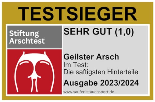 300x Testsieger Arschtest/Malle Aufkleber/Ballermann Sticker/Party Sticker/Sauf Sticker/Party/Flirten/Bier Sticker/Sauf Sticker/Saufen/Flirt Sticker (300) von Generisch