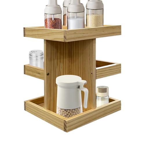 360 rotierender kosmetischer Organizer, Kosmetikbox mit großer Kapazität | Multifunktionaler Speicherorganisator,Verstellbarer Make -up -, abnehmbar für Schreibtisch, Badezimmer von Generisch