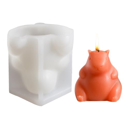 3D Capybara Silikonform, 3D Wasserschwein Kerzenformen, Vielseitiges Bastelzubehör Für Seife Schokolade Kerzenwachs Und Mehr 3D Capybara Silikonform, 3D Wasserschwein Kerzenformen, Vielseitiges Bastelzubehör Für Seife Schokolade Kerzenwachs Und Mehr von Generisch