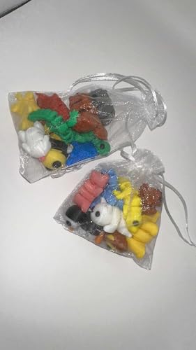3D-Druck Überraschungsfiguren im Organzabeutel, 7 oder 10 Stück, Handgefertigt, Sammelbar und Beweglich 3D-Druck Überraschungsfiguren im Organzabeutel, 7 oder 10 Stück, Handgefertigt, Sammelbar und Beweglich von Generisch