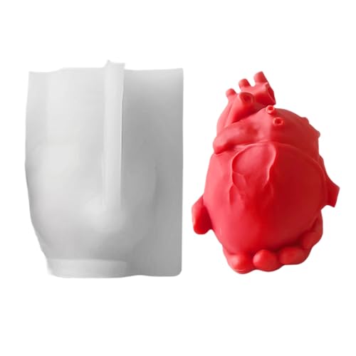 3D Herzform Für Kuchen,Handgefertigte Formen Für Epoxidharz Herzen | Antihaft Handwerkzeug Für Muffins Dessert Ton Zement Schokolade Seife 3D Herzform Für Kuchen,Handgefertigte Formen Für Epoxidharz Herzen | Antihaft Handwerkzeug Für Muffins Dessert Ton Zement Schokolade Seife von Generisch