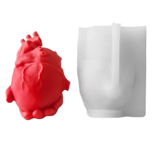 3D Herzform Für Kuchen,Handgefertigte Formen Für Epoxidharz Herzen - Vielseitige Bastelhilfe für Wachs Zement Harz Dessert Cupcake Deko 3D Herzform Für Kuchen,Handgefertigte Formen Für Epoxidharz Herzen - Vielseitige Bastelhilfe für Wachs Zement Harz Dessert Cupcake Deko von Generisch