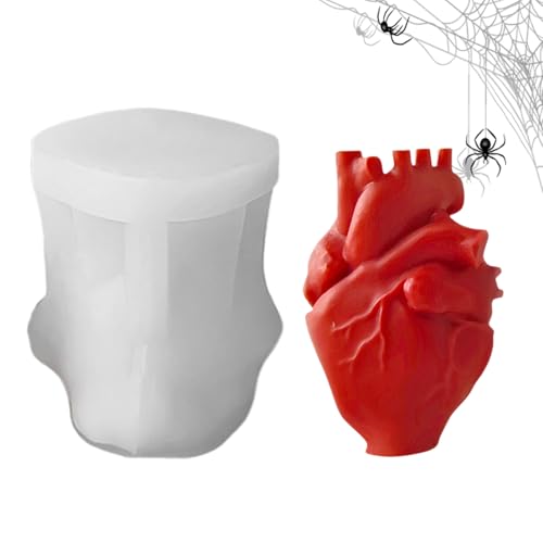 3D Herzform Für Kuchen | Handgefertigte 3D Silikonform Menschliches Herz - Einfache Entformung Bastelhilfe Für Muffin Cupcake Dessert Seife Zement Harz Backformen Modelliermasse 3D Herzform Für Kuchen | Handgefertigte 3D Silikonform Menschliches Herz - Einfache Entformung Bastelhilfe Für Muffin Cupcake Dessert Seife Zement Harz Backformen Modelliermasse von Generisch