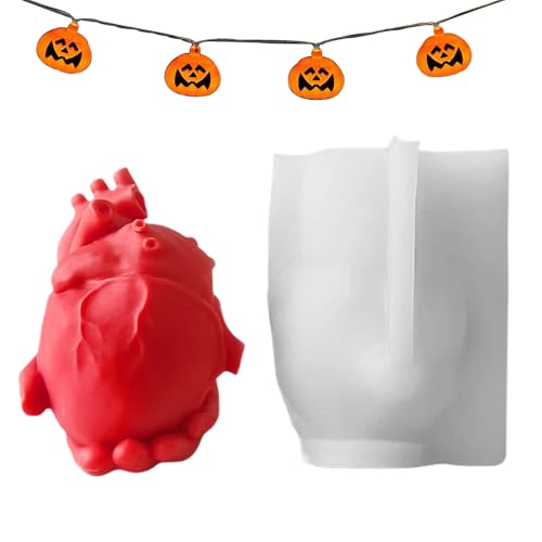 3D Herzform Für Kuchen | Realistische Menschliche Herz Kerzen Gussform | Antihaft Handwerkzeug Für Muffins Dessert Ton Zement Schokolade Seife 3D Herzform Für Kuchen | Realistische Menschliche Herz Kerzen Gussform | Antihaft Handwerkzeug Für Muffins Dessert Ton Zement Schokolade Seife von Generisch