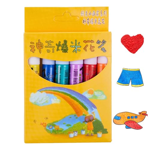 3D-Marker für Kinder, magischer Farbstift für Kinder, leuchtende Farben, lustiges Kunstzubehör für Klassenzimmer-Aktivitäten, Kunstprojekte, Malen, Scrapbooking von Generisch