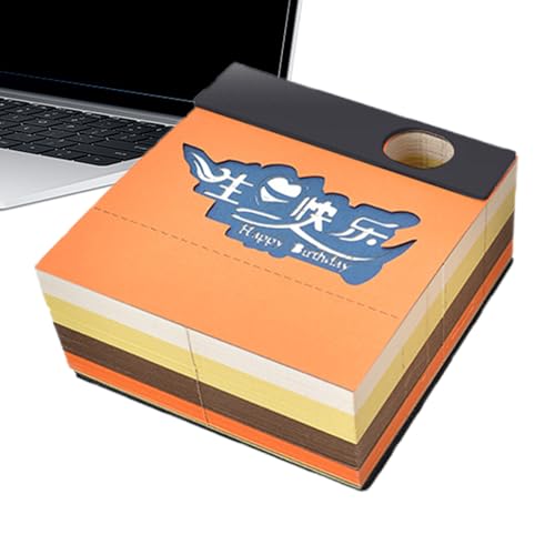 3D Papier-Gravur Notizen | 3D Notizblock Kalender | Klassischer Planer Multifunktions-Notizblock Für Haushalt, Klassenzimmer Und Schreibtisch 3D Papier-Gravur Notizen | 3D Notizblock Kalender | Klassischer Planer Multifunktions-Notizblock Für Haushalt, Klassenzimmer Und Schreibtisch von Generisch