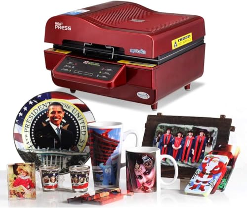 3D-Sublimations-Vakuum-Wärmepresse für Tassen-, T-Shirt- und Handyhüllen-Druck – digitale Tassendruckmaschine zum Basteln und Anpassen 3D-Sublimations-Vakuum-Wärmepresse für Tassen-, T-Shirt- und Handyhüllen-Druck – digitale Tassendruckmaschine zum Basteln und Anpassen von Generisch