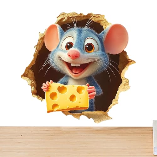 3D Wandaufkleber, Cartoon Loch Wandsticker, Kreativ Abziehbar & Klebend – Deko Für Bad, Küche, Garten, Kinderzimmer, Schlafzimmer & Wohnraum 3D Wandaufkleber, Cartoon Loch Wandsticker, Kreativ Abziehbar & Klebend – Deko Für Bad, Küche, Garten, Kinderzimmer, Schlafzimmer & Wohnraum von Generisch