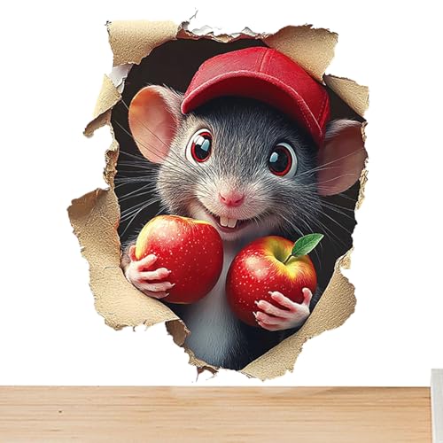 3D Wandaufkleber | Cartoon Loch Wandsticker - Niedliche Kreative Abziehbare Klebefolie Für Bad Garten Wohnung Kinderzimmer Küche Schlafzimmer Dekoration 3D Wandaufkleber | Cartoon Loch Wandsticker - Niedliche Kreative Abziehbare Klebefolie Für Bad Garten Wohnung Kinderzimmer Küche Schlafzimmer Dekoration von Generisch