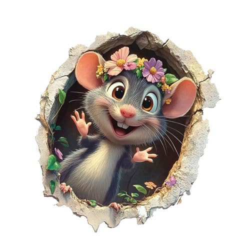 3D Wandaufkleber | Cartoon Loch Wandsticker | Niedliche Kreative Abziehbare Klebefolie Für Bad Garten Wohnung Kinderzimmer Küche Schlafzimmer Dekoration 3D Wandaufkleber | Cartoon Loch Wandsticker | Niedliche Kreative Abziehbare Klebefolie Für Bad Garten Wohnung Kinderzimmer Küche Schlafzimmer Dekoration von Generisch