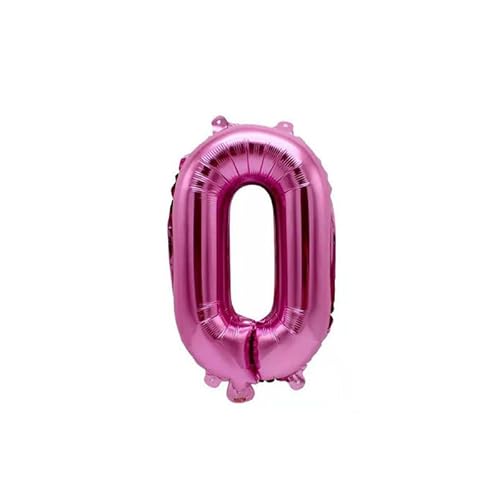 40,6 cm Alphabet Folienballon Geburtstag Hochzeit Party Ballon DIY Dekorationen Ballons Pink von Generisch