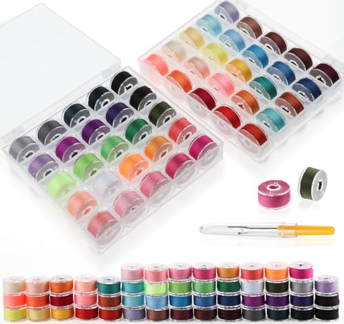 50 Farben Nähgarn Set,Handnähte Nähgarn Nähmaschinengarn Sewing Thread für Nähmaschinen - Nähmaschinengarn Set für Profis und Zuhause von Generisch