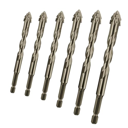6 Teiliger Exzenter Bohrer Spiralbohrer Mit Vier Schneiden, Exzenter Bohrer Set, Exzenter Bohrer Mit Schrägem Kopf Und Hoher Härte, Hochleistungs-Exzenterbohrer Mit Hitzebeständigkeit 6 Teiliger Exzenter Bohrer Spiralbohrer Mit Vier Schneiden, Exzenter Bohrer Set, Exzenter Bohrer Mit Schrägem Kopf Und Hoher Härte, Hochleistungs-Exzenterbohrer Mit Hitzebeständigkeit von Generisch