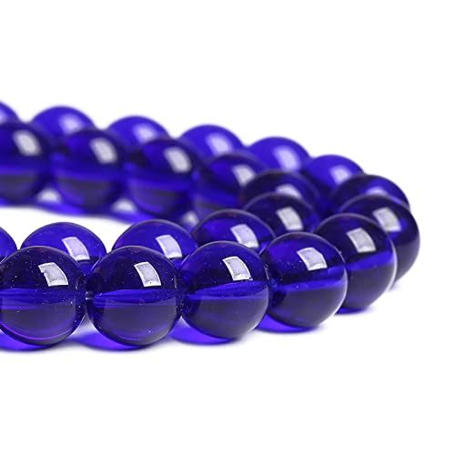6 mm, 62 Stück blaue Glasperlen für Schmuckherstellung, DIY-Armbänder 6 mm, 62 Stück blaue Glasperlen für Schmuckherstellung, DIY-Armbänder von Generisch