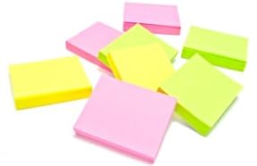 800 Stück Haftnotizen, Klebezettel, Beschreibbar, Sticky Notes zum Markieren von Seiten für Büro, Studie (3 Farbe) von Generisch