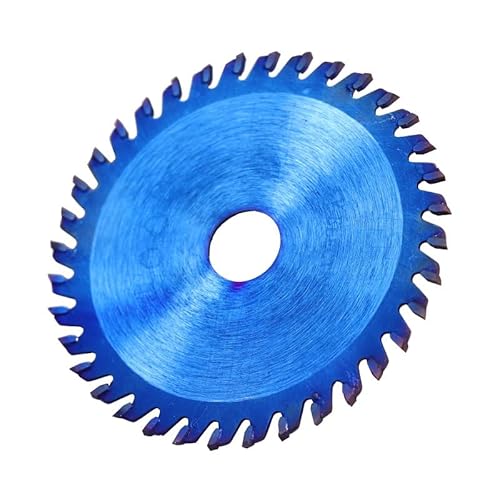 85x10/15mm 24/30/36 Zähne TCT Holzkreissägeblatt Nano Blue Coating Trennscheibe Hartmetallbestücktes Sägeblatt(85x10x24T,10pcs) von Generisch