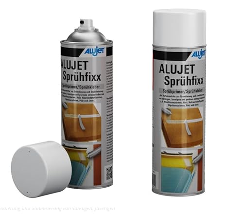 ALUJET Sprühfixx 500 ml Sprühprimer Sprühkleber Haftvermittler (6) von Generisch