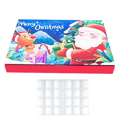 Adventskalender zum selber befüllen, Adventskalender selber basteln, Adventskalender 2024, befüllbarer Adventskalender, Weihnachten Countdown Fun Toys, Süßigkeiten befüllen, Spielzeug, Geschenk von Generisch