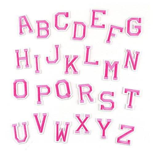 Alphabet Patches, Iron on Letters Alphabet Patch - Embroidered Patches Letters Iron on Letters Patches Stickers, Stylish Alphabet Stickers for Jackets, Shoes, Shirts, Jeans Alphabet Patches, Iron on Letters Alphabet Patch - Embroidered Patches Letters Iron on Letters Patches Stickers, Stylish Alphabet Stickers for Jackets, Shoes, Shirts, Jeans von Generisch