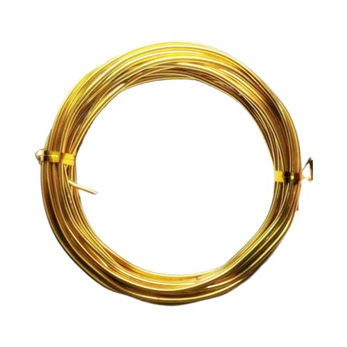 Aluminiumdraht - Biegsamer Schmuckdraht für Schmuckherstellung | Metall Zubehör Für Halsketten Perlen Armbänder Basteln Floristik Kunst Aluminiumdraht - Biegsamer Schmuckdraht für Schmuckherstellung | Metall Zubehör Für Halsketten Perlen Armbänder Basteln Floristik Kunst von Generisch