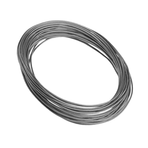 Aluminiumdraht Für Basteln,Biegsamer Schmuckdraht für Schmuckherstellung - Metall Zubehör Für Halsketten Armband Edelsteinwickeln Bonsaikunst Aluminiumdraht Für Basteln,Biegsamer Schmuckdraht für Schmuckherstellung - Metall Zubehör Für Halsketten Armband Edelsteinwickeln Bonsaikunst von Generisch