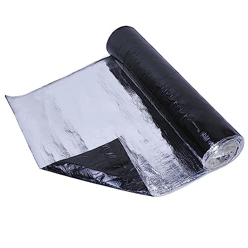 Aluminiumfolie, Bitumen, wasserdichtes Klebeband, selbstklebendes Dichtungsband für Dachlecks, Oberflächenrisse, Fensterbank, Lücken, Rohrbruch, wasserdichte Wärmedämmung, 33 cm x 8 m von Generisch