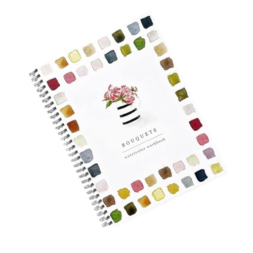 Aquarell-Arbeitsbuch Für Erwachsene, Dickes Papier Für Direkte Malerei, Einfach Zu Bedienende Seiten, Ideal Für Anfänger Und Fortschrittliche Künstler, Perfekt Für Kreative Aquarell-Techniken, Skizzie von Generisch