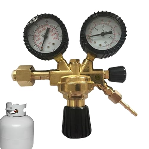 Argon Gauge, Inert Argon Regulator, Welding Tool, Double-Scale Gauges, Argon Pressure Meter, Arc Welding Regulator, Argon Pressure Gauge, Argon Pressure Meter For Welding von Generisch