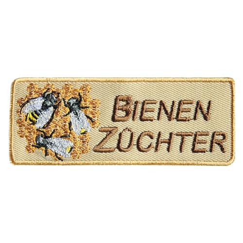 Aufnäher "Bienen Züchter" Patch Flicken Loch Kleidung Imker von Generisch