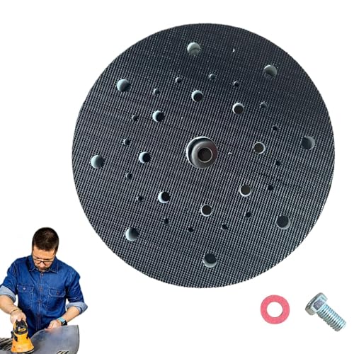 Auto Orbital Buffer Polierpad 6 Zoll,6 Buffer Polierpads - Polierer-Trägerplatte, Schleifer-Polierpads,Hakenschleifer-Pad, Exzenterschleifer-Polierpad für Profis, Anfänger von Generisch